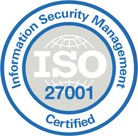 ISO 27001 badge