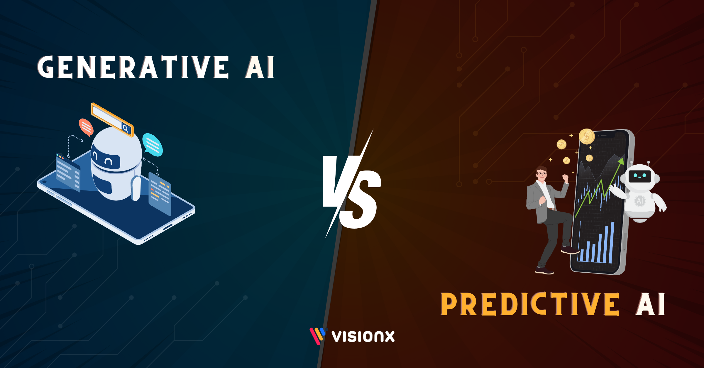 Generative AI vs. Predictive AI