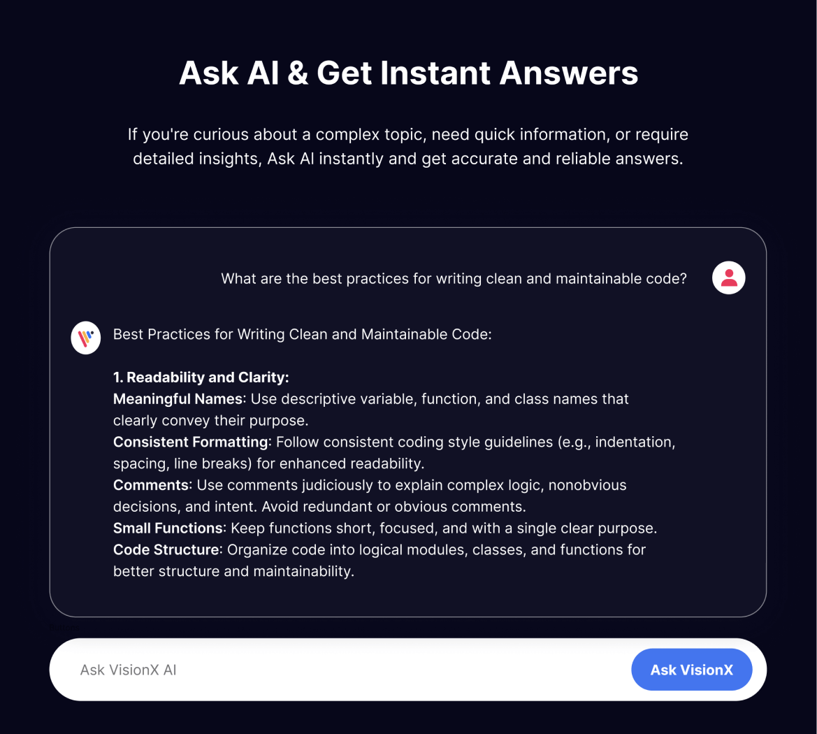 ask ai questions