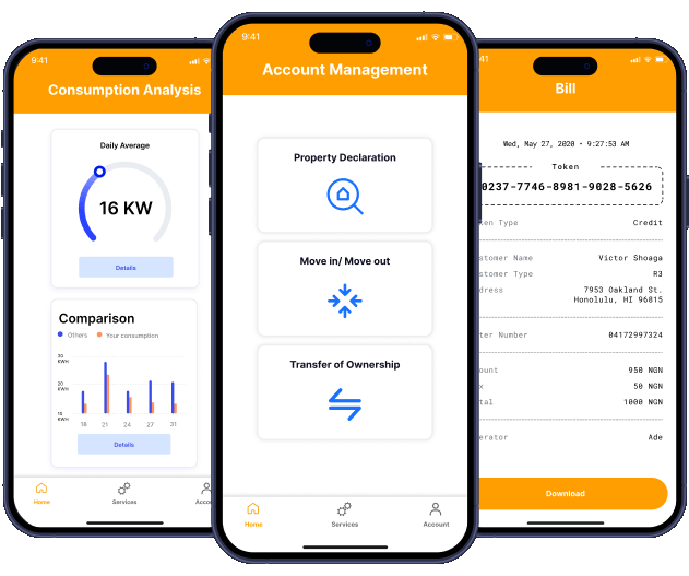 React Native Track Bill