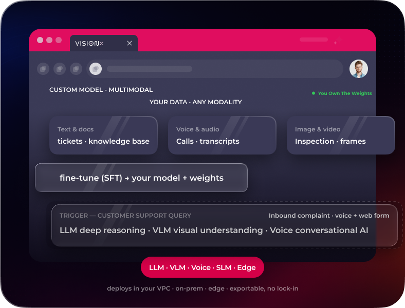 VisionX AI layer connecting public services